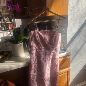 Pastel Bardot Dress Size 6/Small